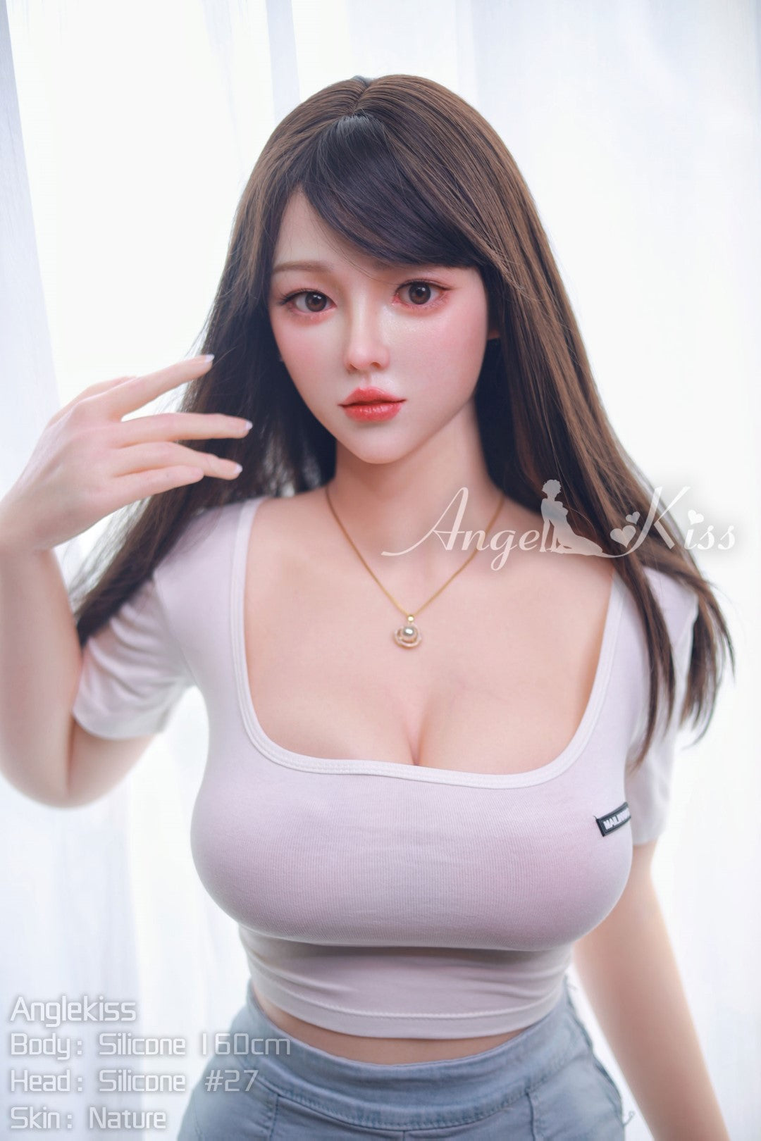 Lucia sexdukke (AK-doll 160 cm D-cup LS#27 silikone)