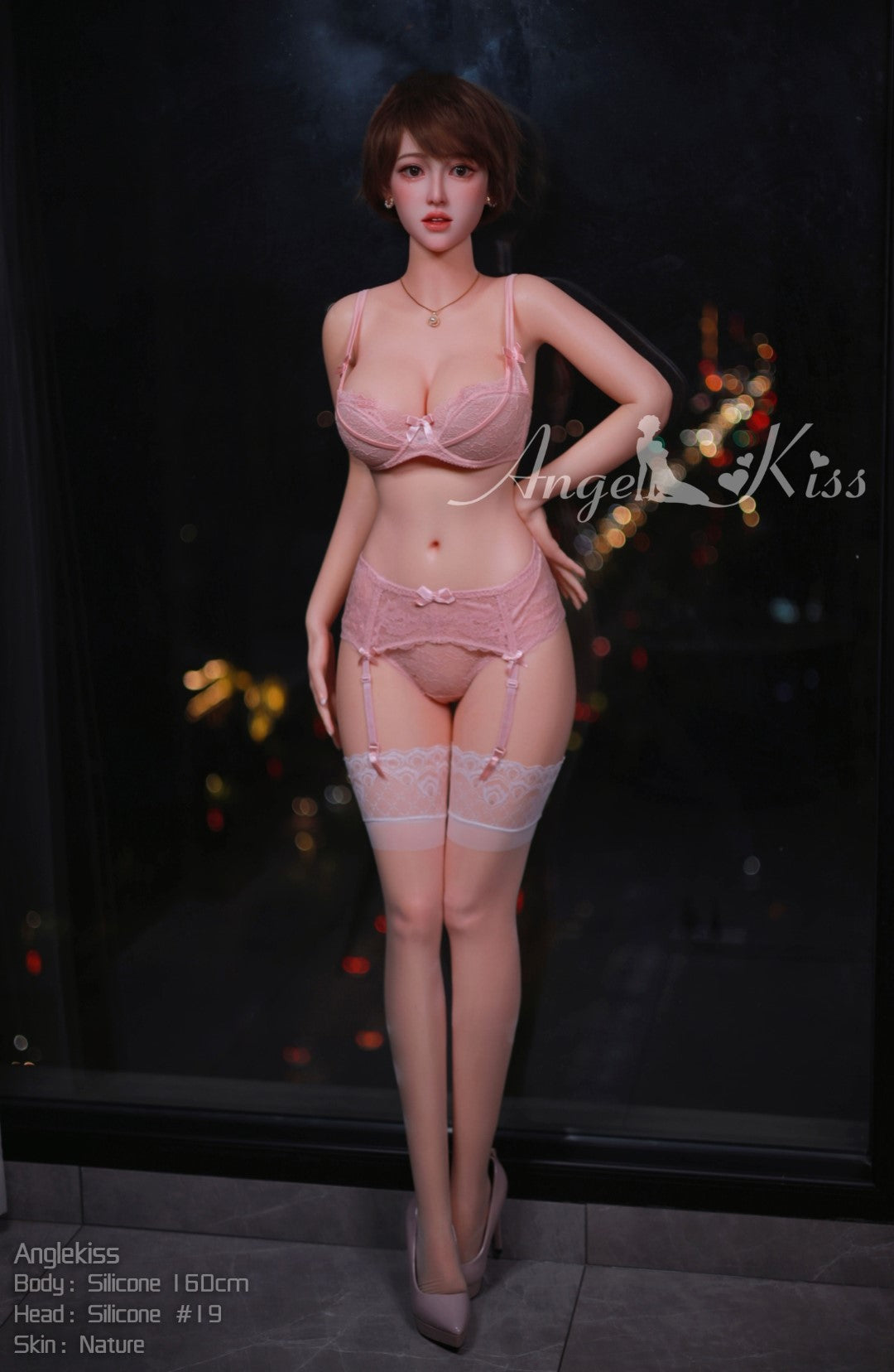 Georgia sexdukke (AK-doll 160 cm D-cup LS#19 silikone)