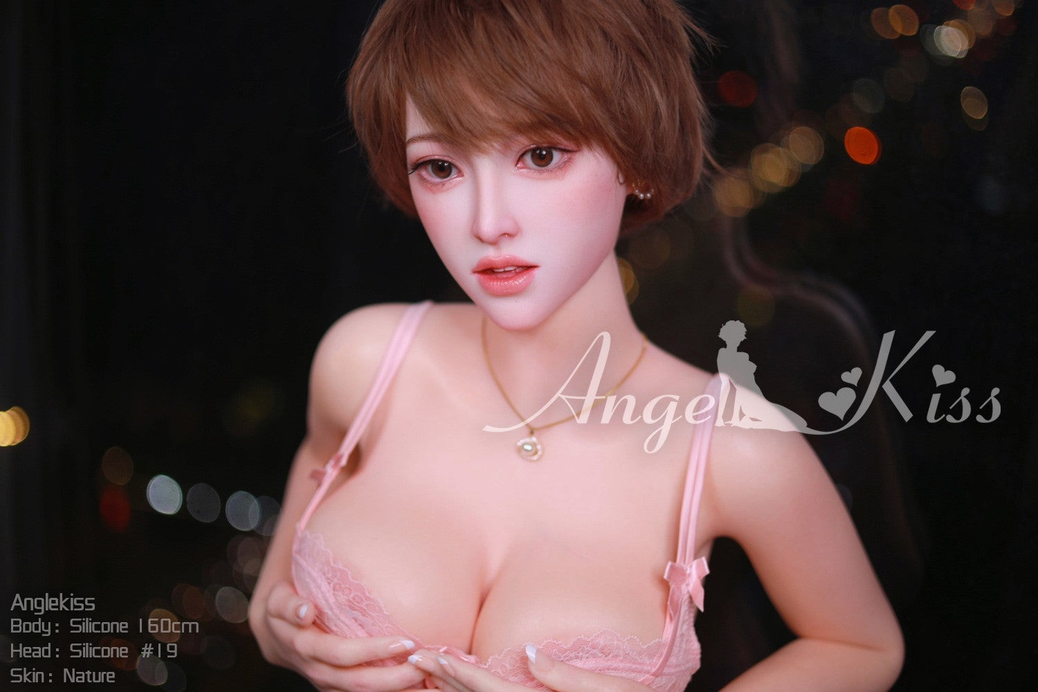 Georgia sexdukke (AK-doll 160 cm D-cup LS#19 silikone)