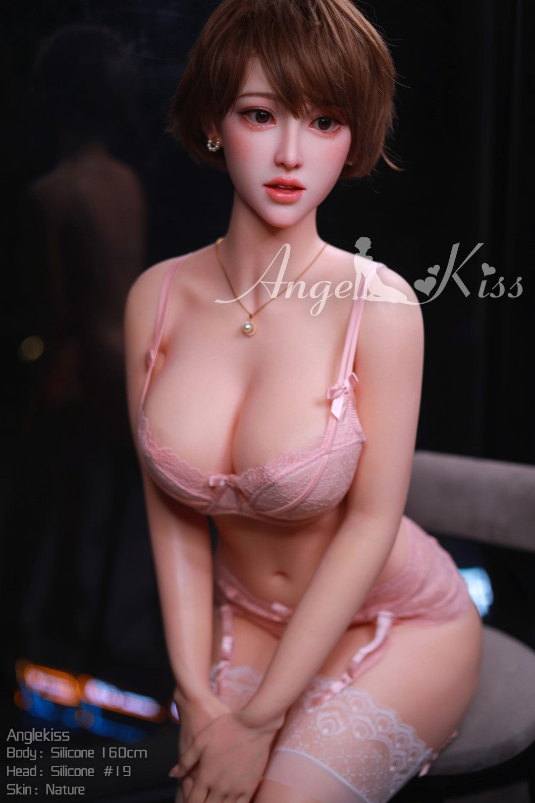 Georgia sexdukke (AK-doll 160 cm D-cup LS#19 silikone)