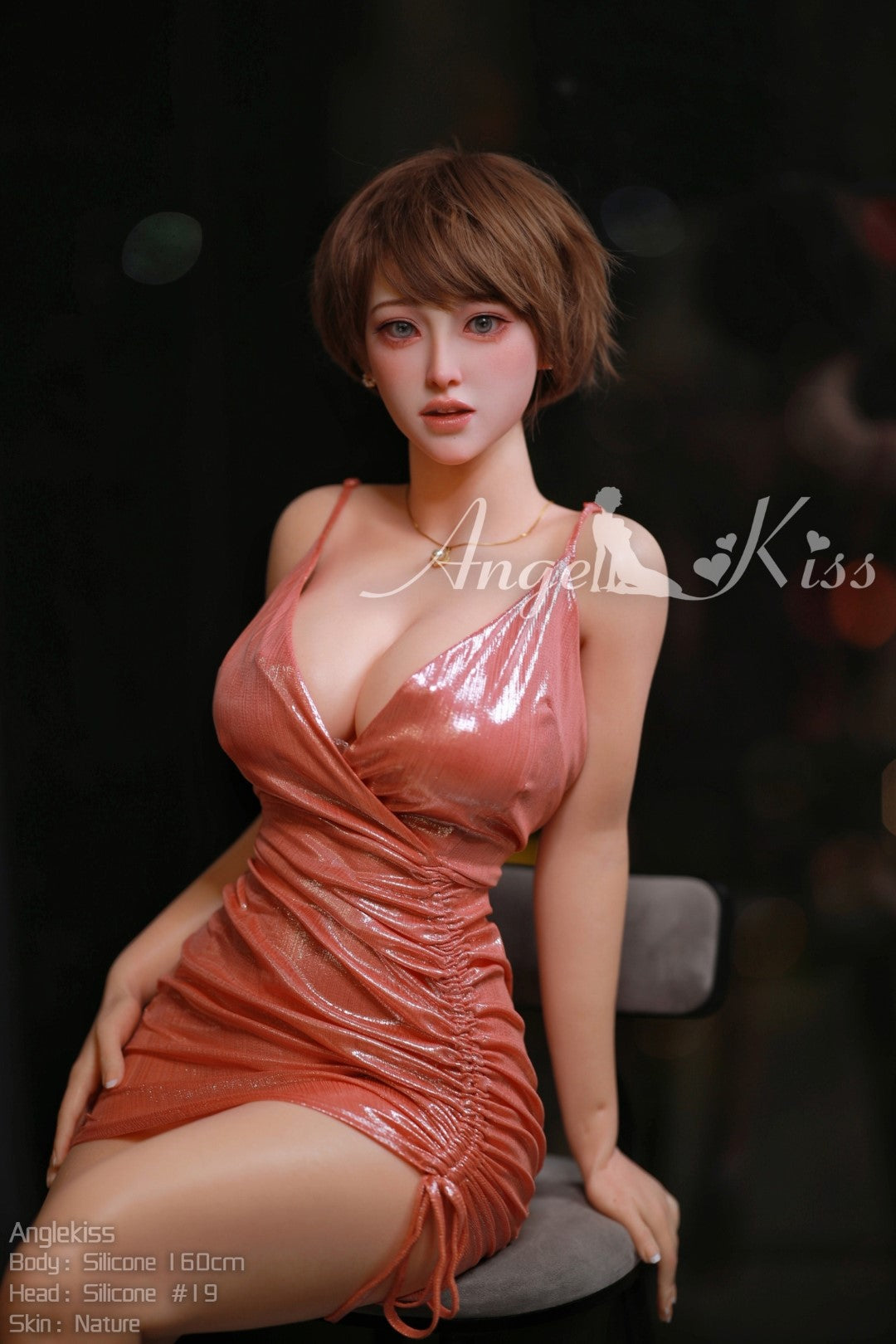 Georgia sexdukke (AK-doll 160 cm D-cup LS#19 silikone)