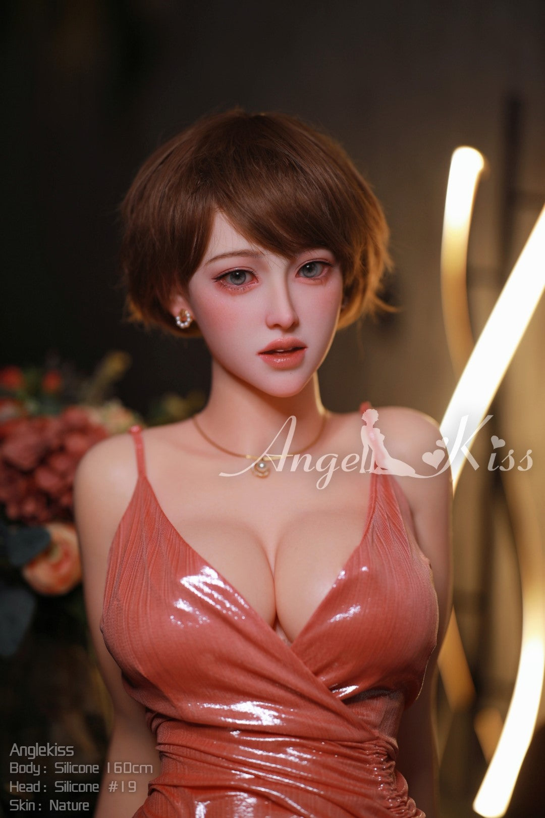 Georgia sexdukke (AK-doll 160 cm D-cup LS#19 silikone)