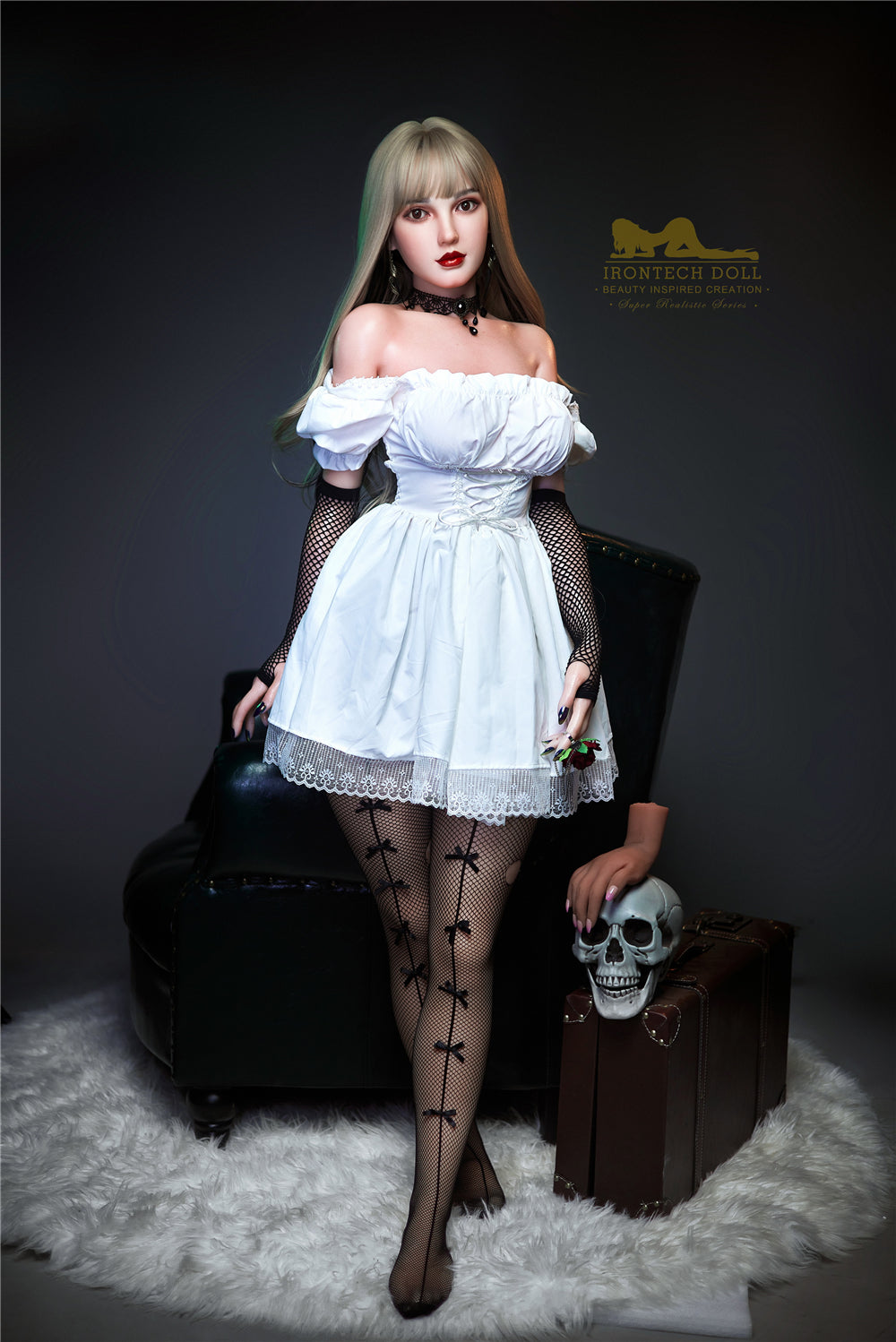 Kirsebær sexdukke (Irontech Doll 153 cm e-cup S9 silikone)