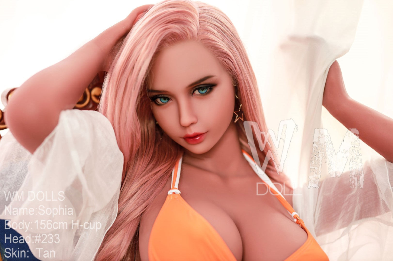 Sophia sexdukke (WM-Doll 156 cm H-cup #233 TPE)