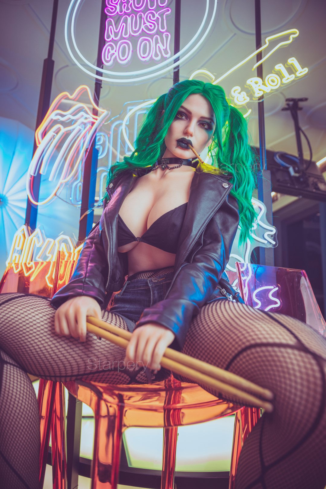 Flora sexdukke (Starpery 174 cm G-cup TPE+silikone)