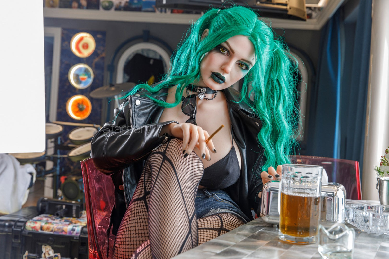 Flora sexdukke (Starpery 174 cm G-cup TPE+silikone)