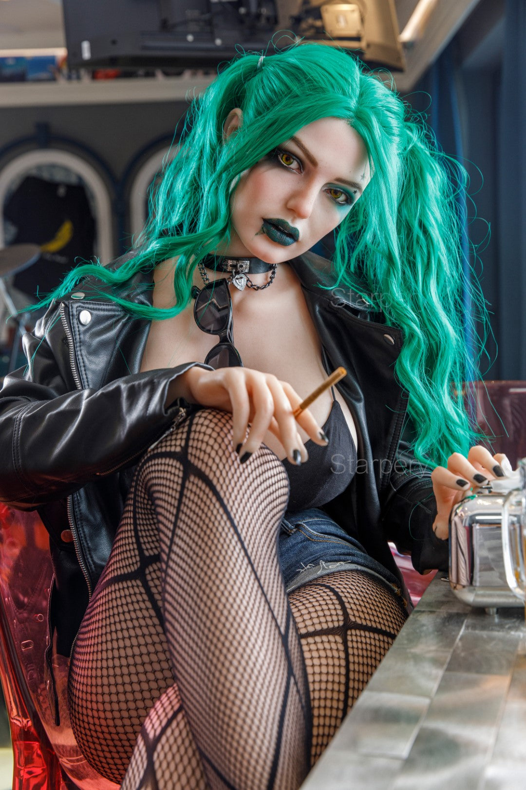 Flora sexdukke (Starpery 174 cm G-cup TPE+silikone)