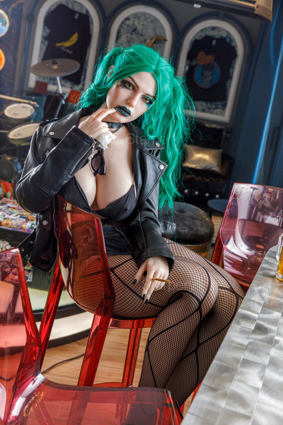 Flora sexdukke (Starpery 174 cm G-cup TPE+silikone)