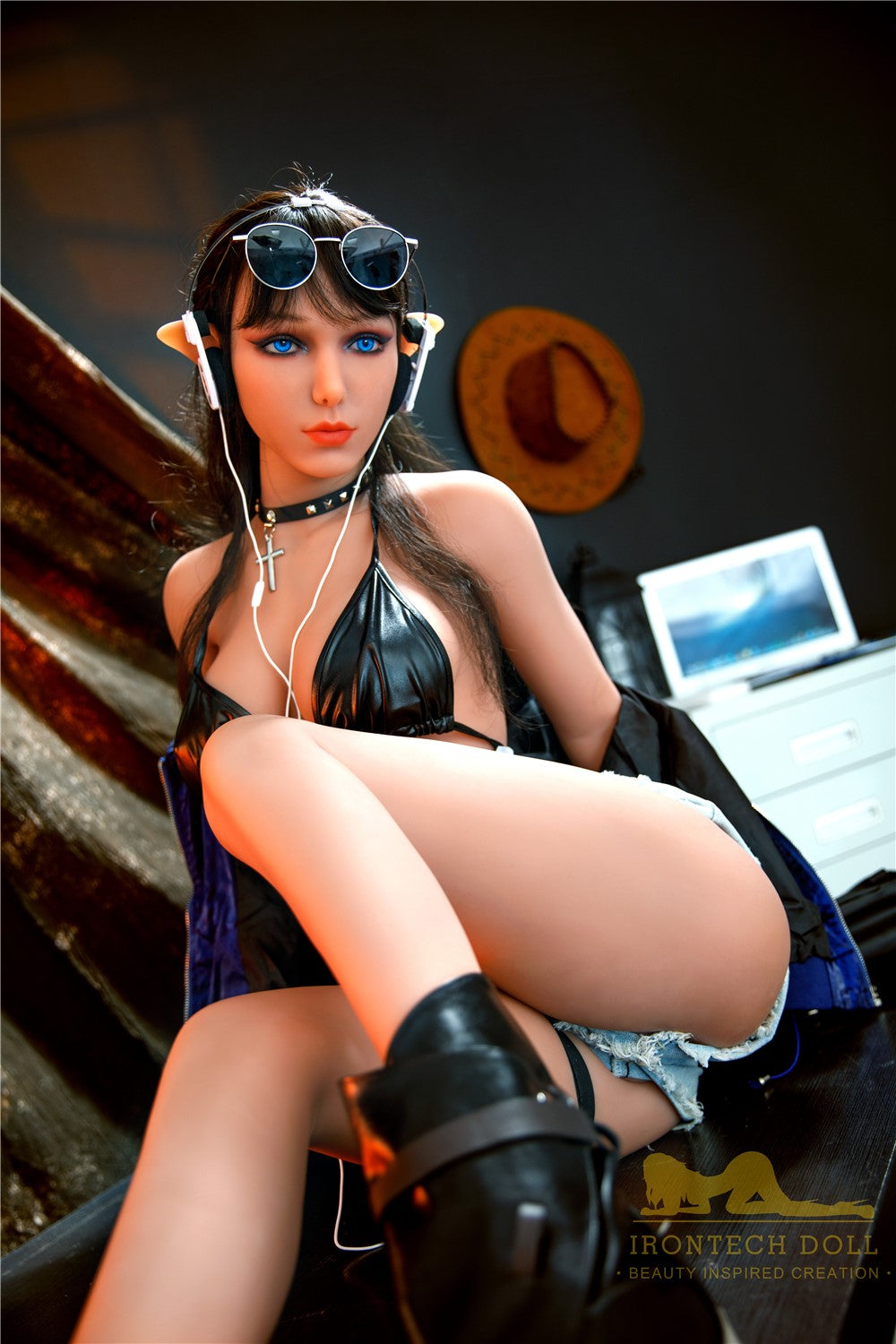 Scarlet Elf sexdukke (Irontech Doll 167 cm f-cup #93 TPE)