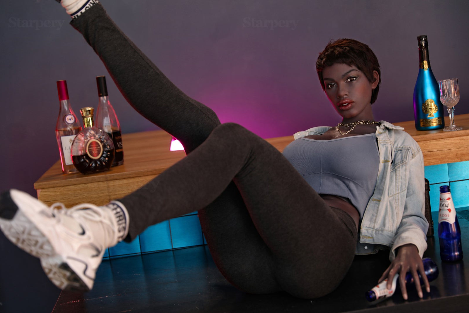 Keisha sexdukke (Starpery 174 cm G-cup TPE+silikone)