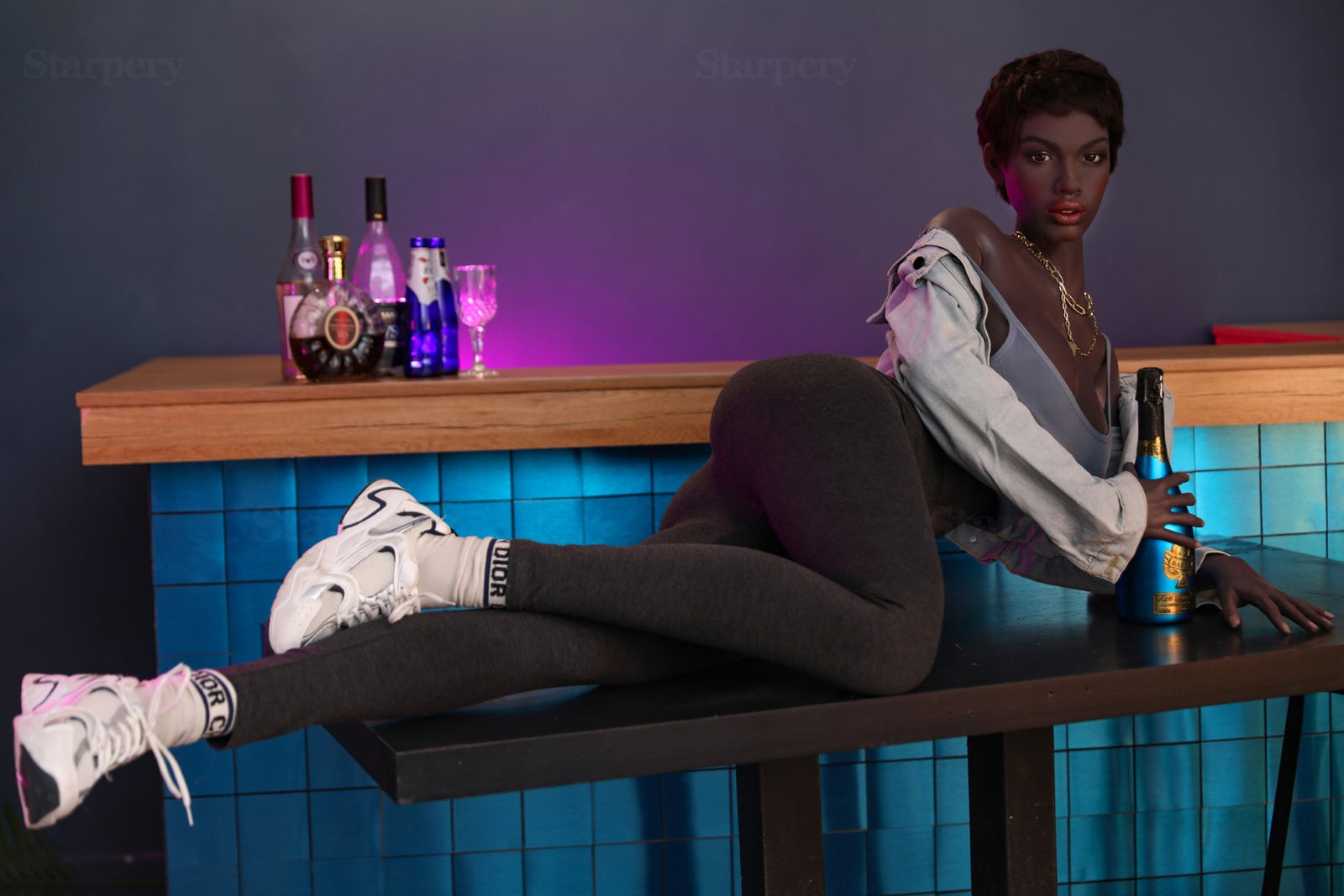 Keisha sexdukke (Starpery 174 cm G-cup TPE+silikone)