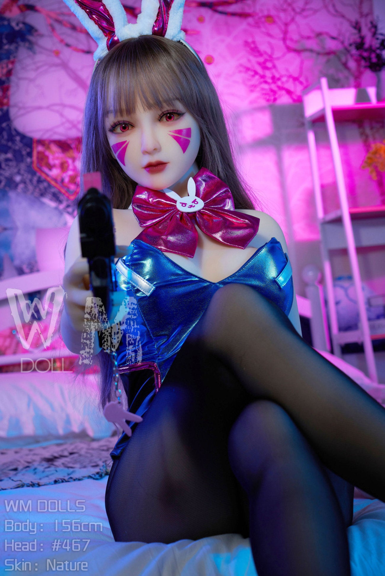 D.va sexdukke (WM-Doll 156 cm c-cup #467 TPE)