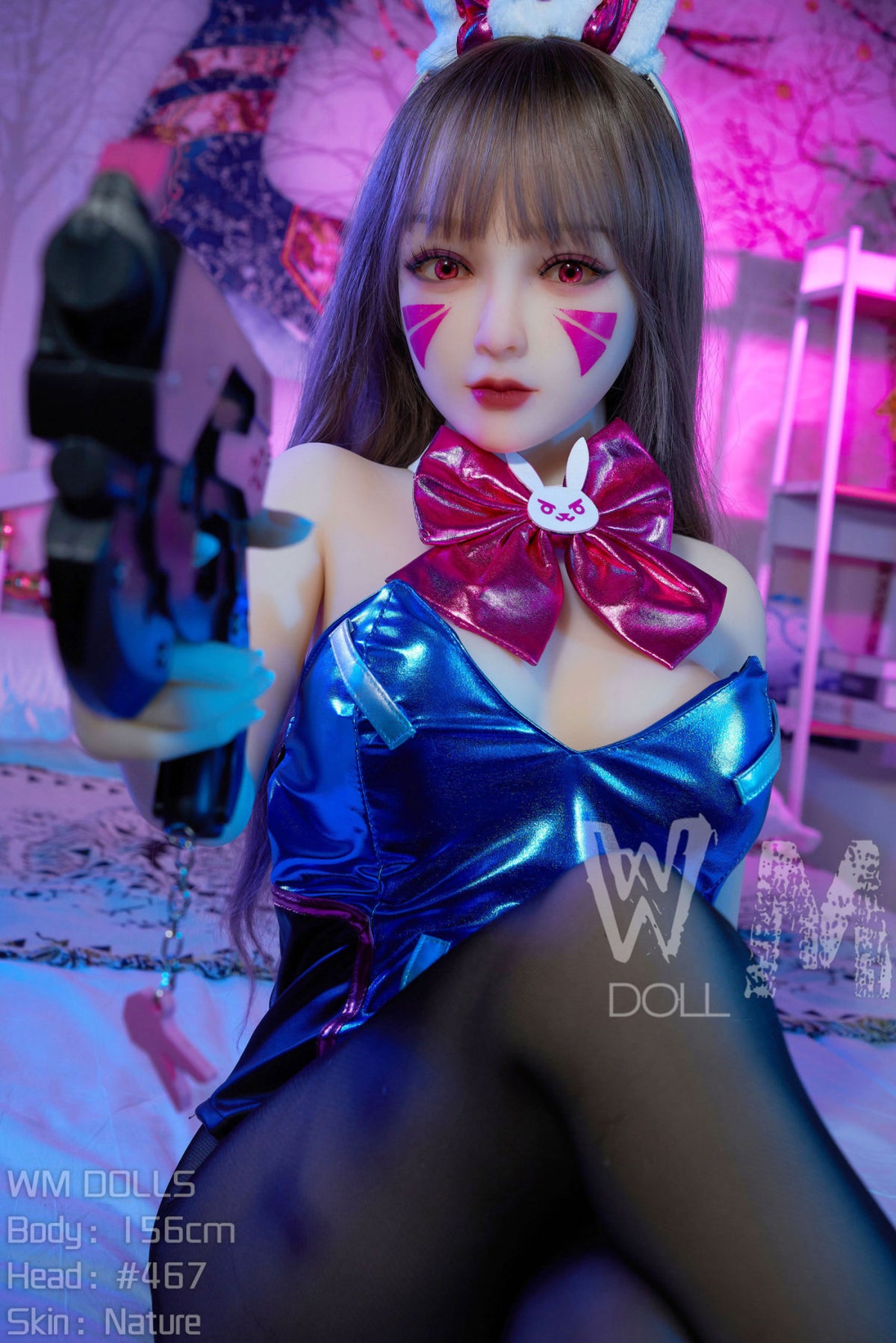 D.va sexdukke (WM-Doll 156 cm c-cup #467 TPE)