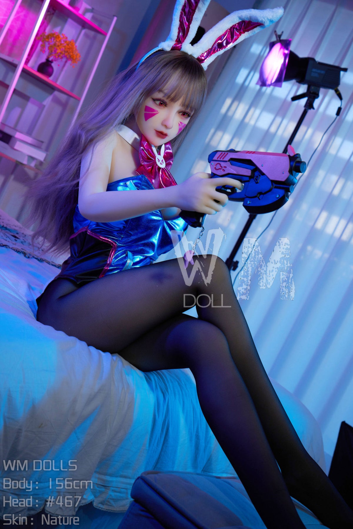 D.va sexdukke (WM-Doll 156 cm c-cup #467 TPE)