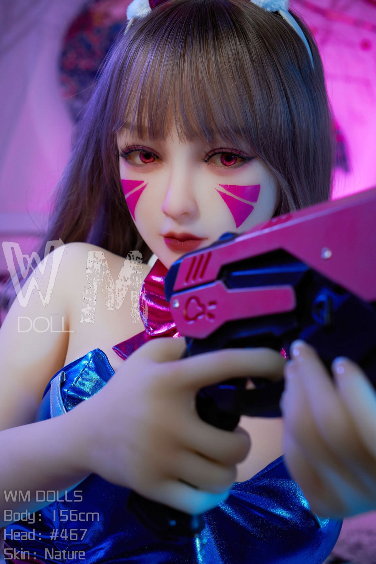 D.va sexdukke (WM-Doll 156 cm c-cup #467 TPE)