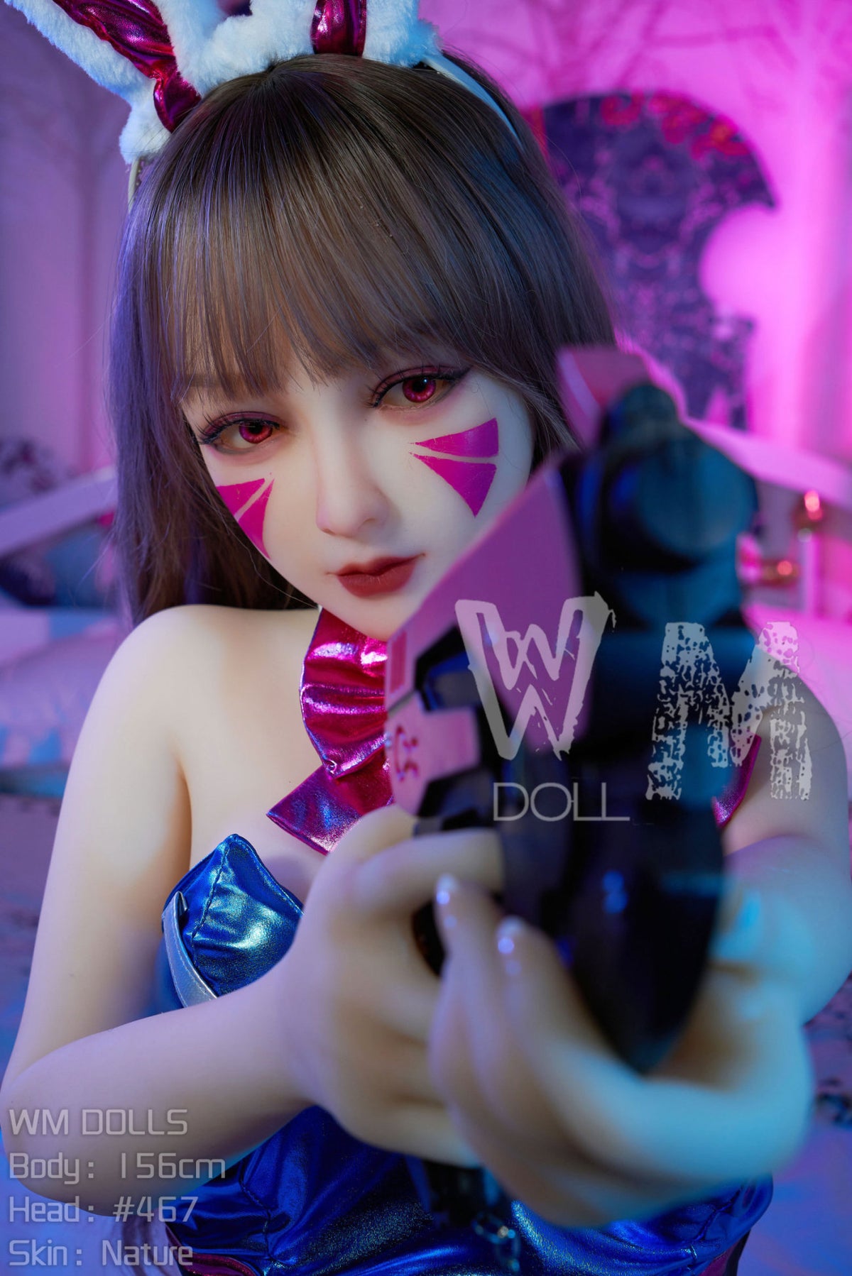 D.va sexdukke (WM-Doll 156 cm c-cup #467 TPE)