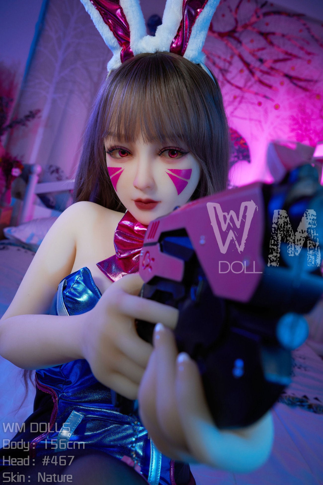 D.va sexdukke (WM-Doll 156 cm c-cup #467 TPE)