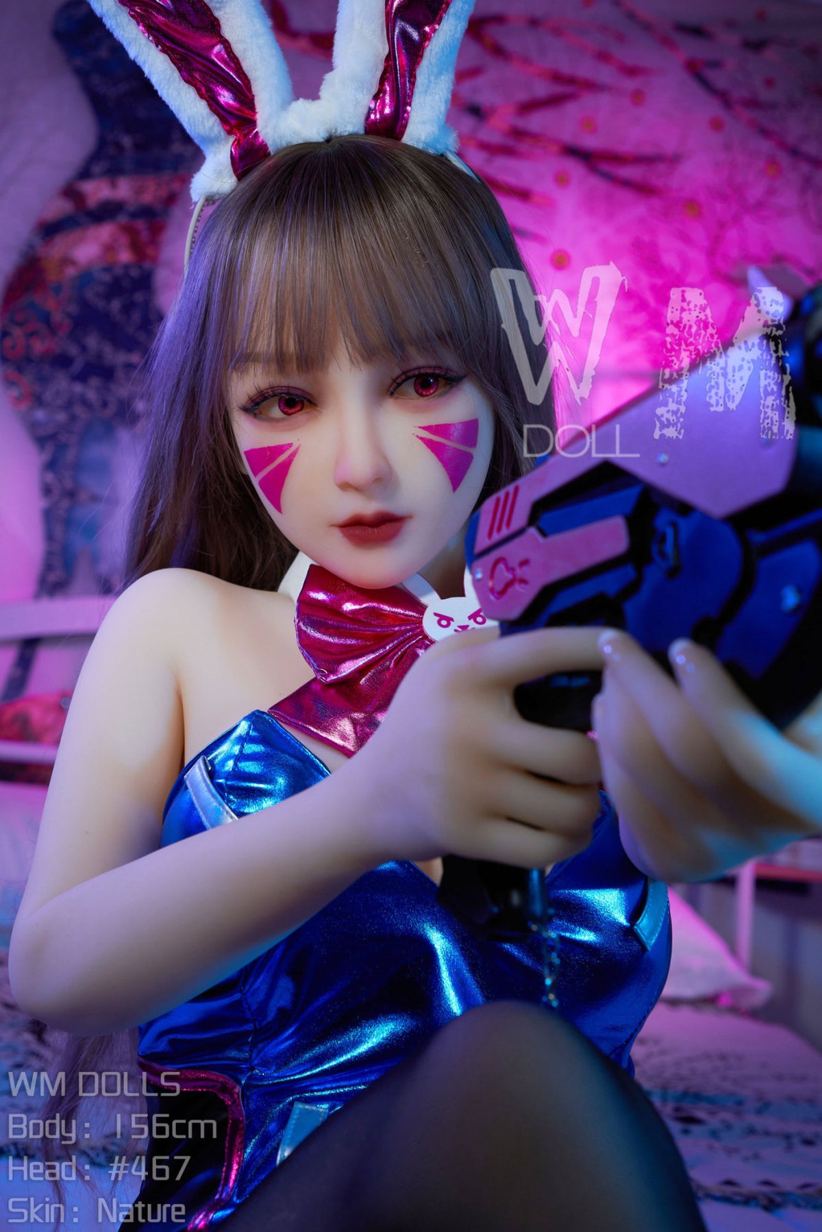 D.va sexdukke (WM-Doll 156 cm c-cup #467 TPE)