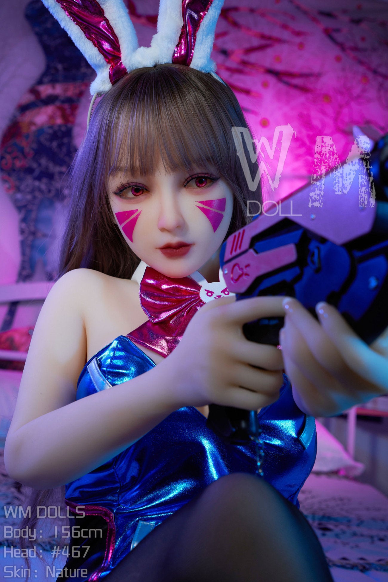 D.va sexdukke (WM-Doll 156 cm c-cup #467 TPE)