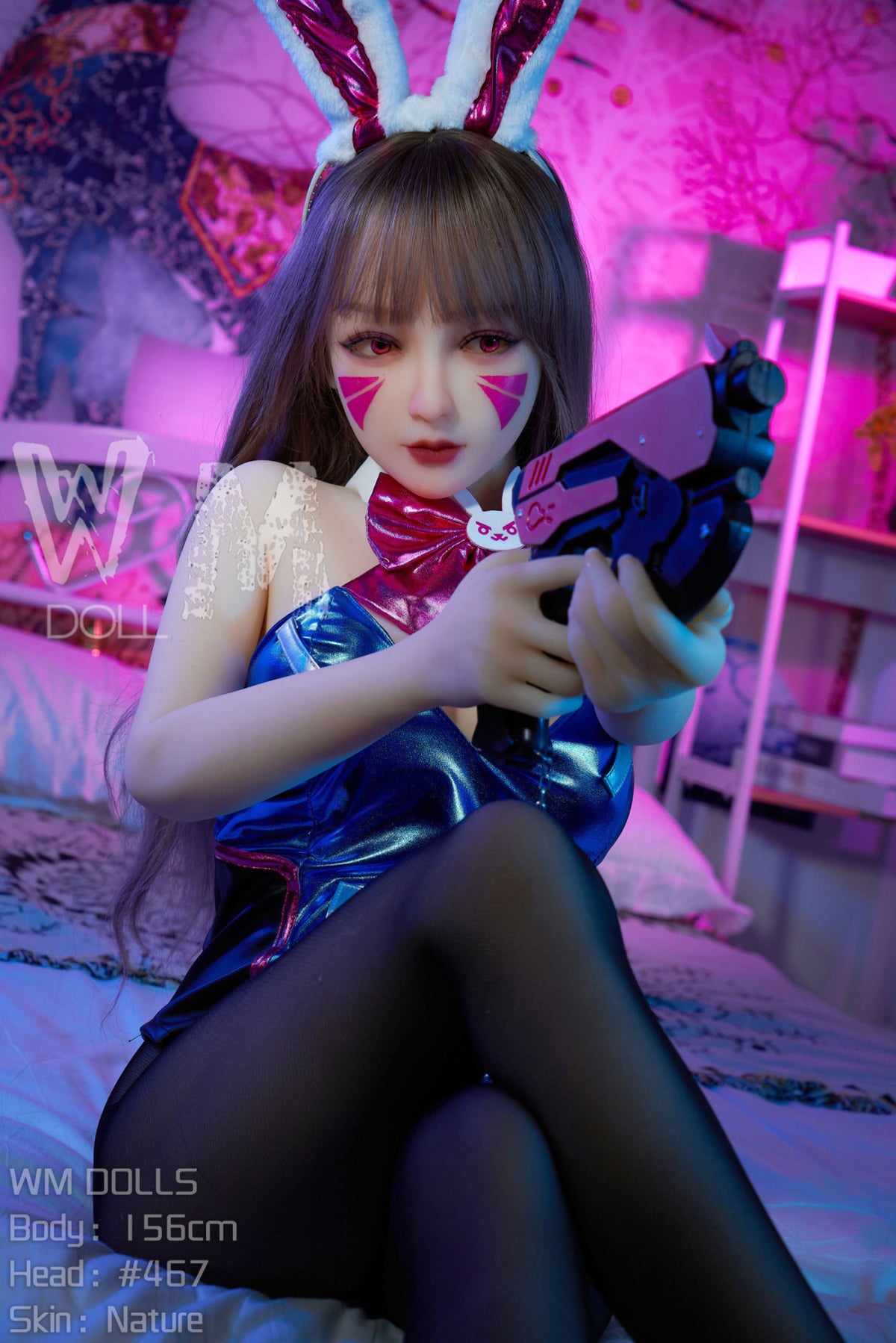 D.va sexdukke (WM-Doll 156 cm c-cup #467 TPE)