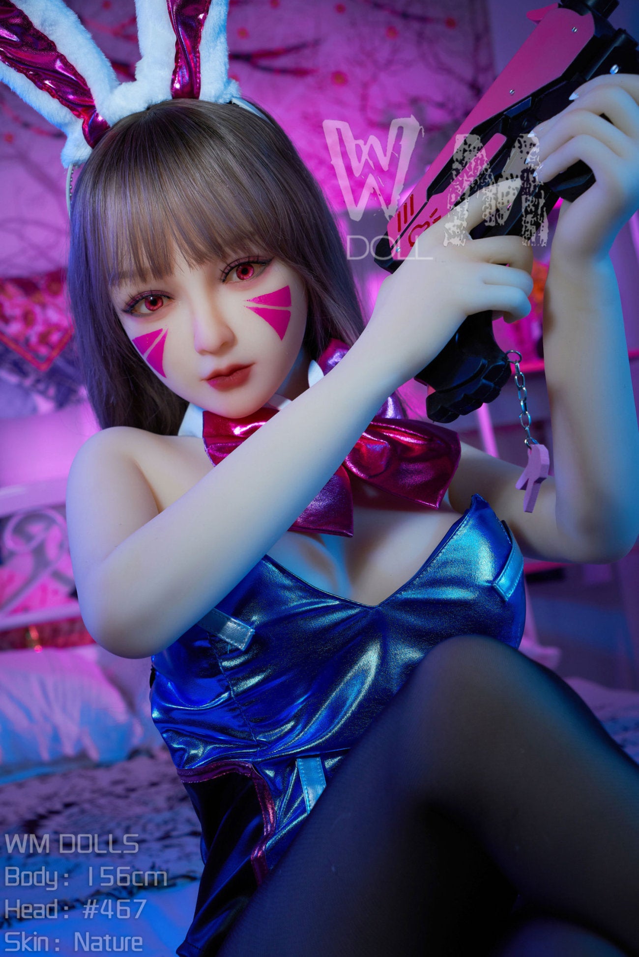 D.va sexdukke (WM-Doll 156 cm c-cup #467 TPE)