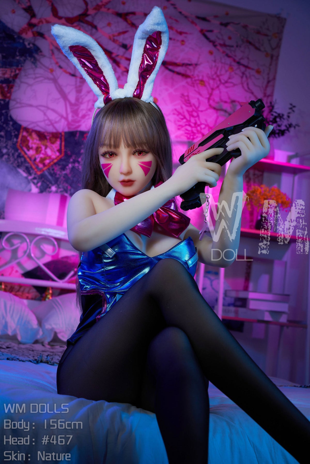 D.va sexdukke (WM-Doll 156 cm c-cup #467 TPE)