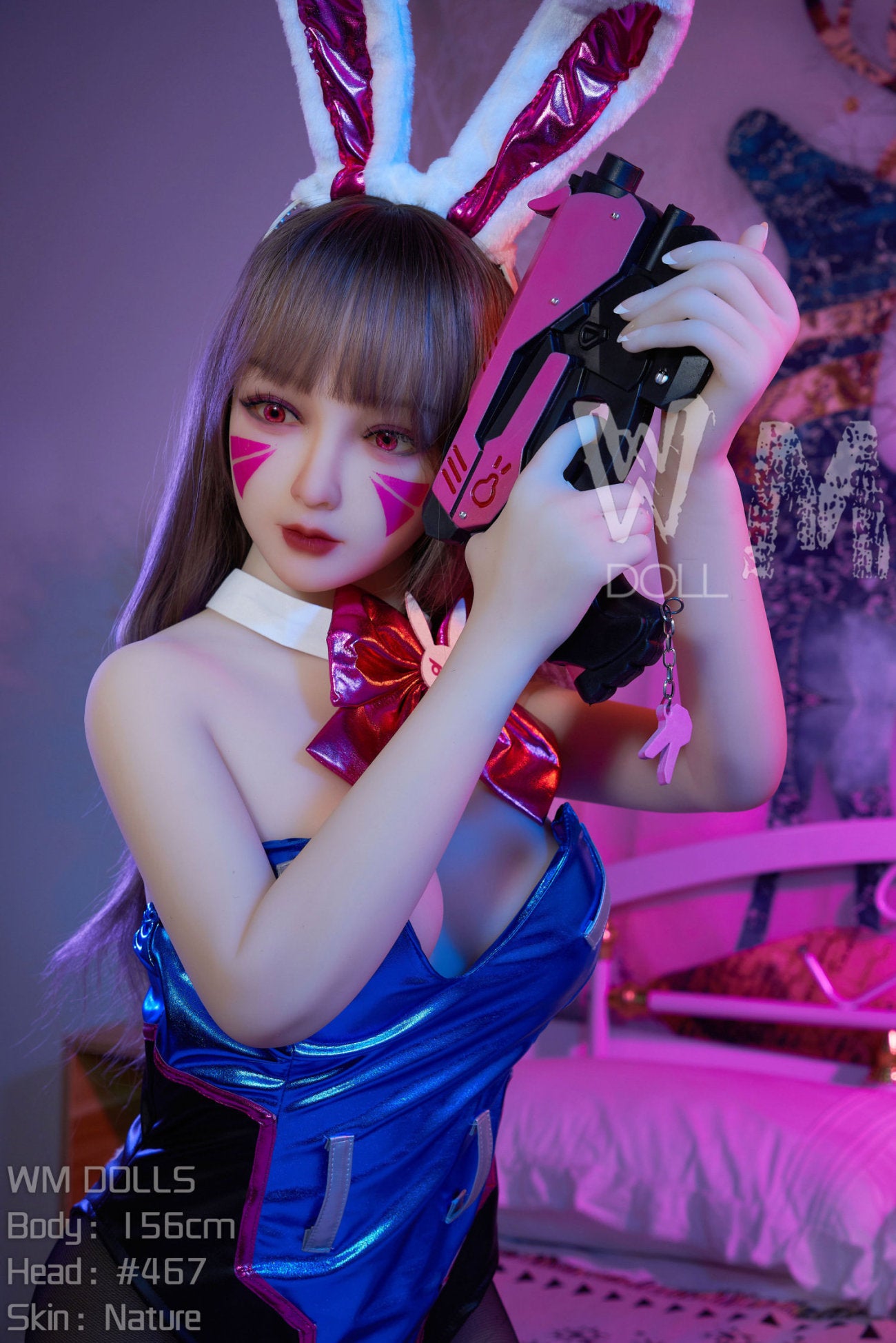 D.va sexdukke (WM-Doll 156 cm c-cup #467 TPE)