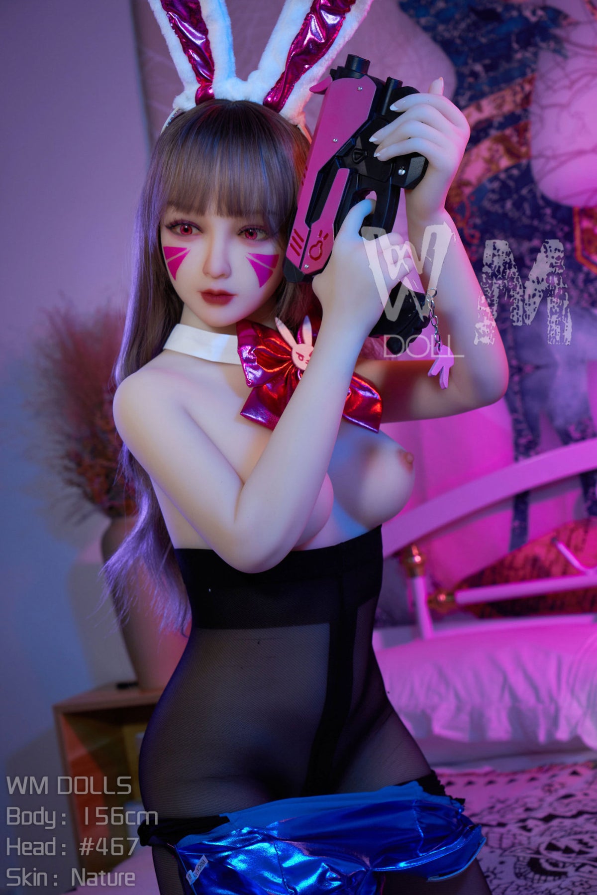 D.va sexdukke (WM-Doll 156 cm c-cup #467 TPE)
