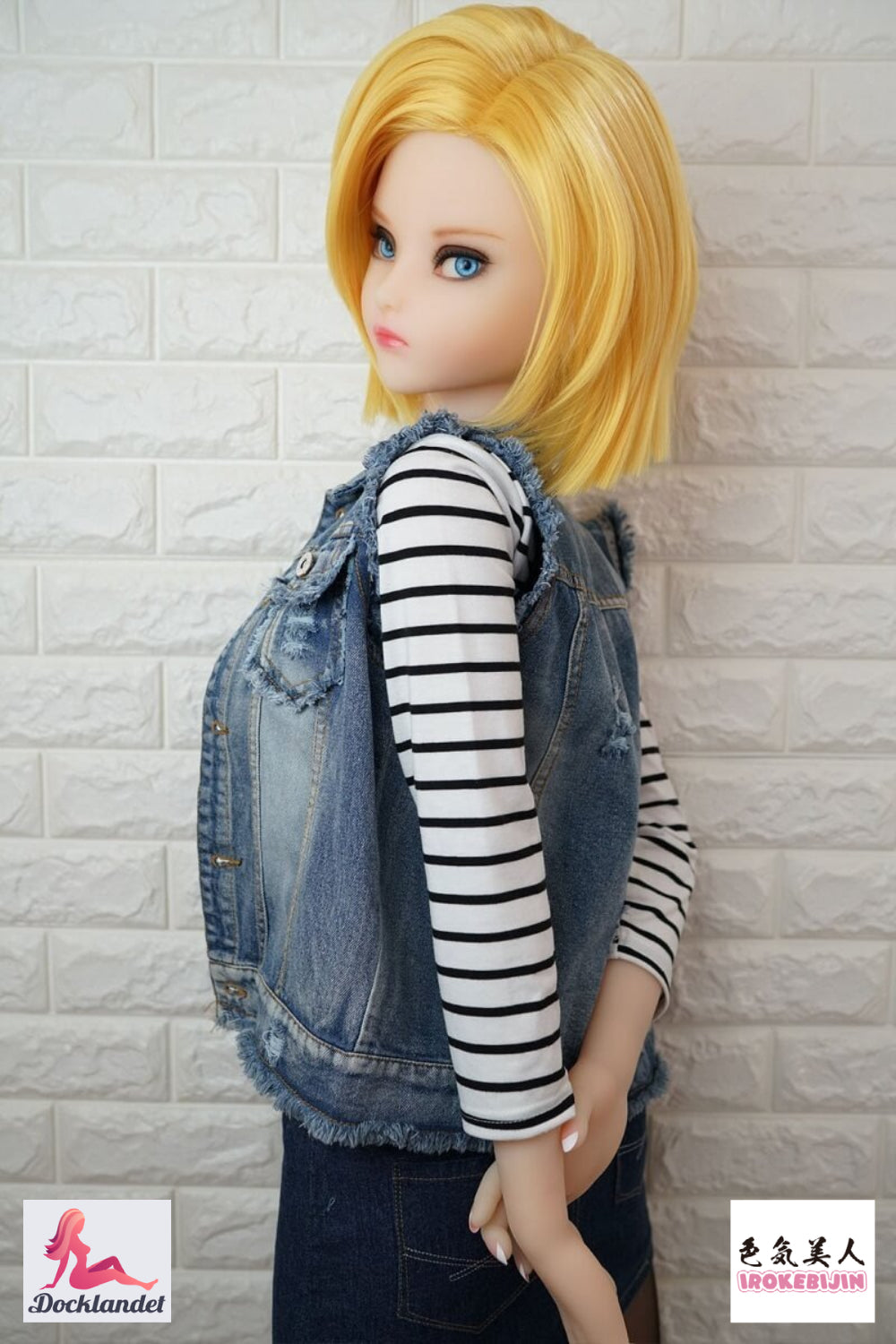 Lazuli Android 18 sexdukke (Irokebijin 140 cm e-cup Tpe/silikone)