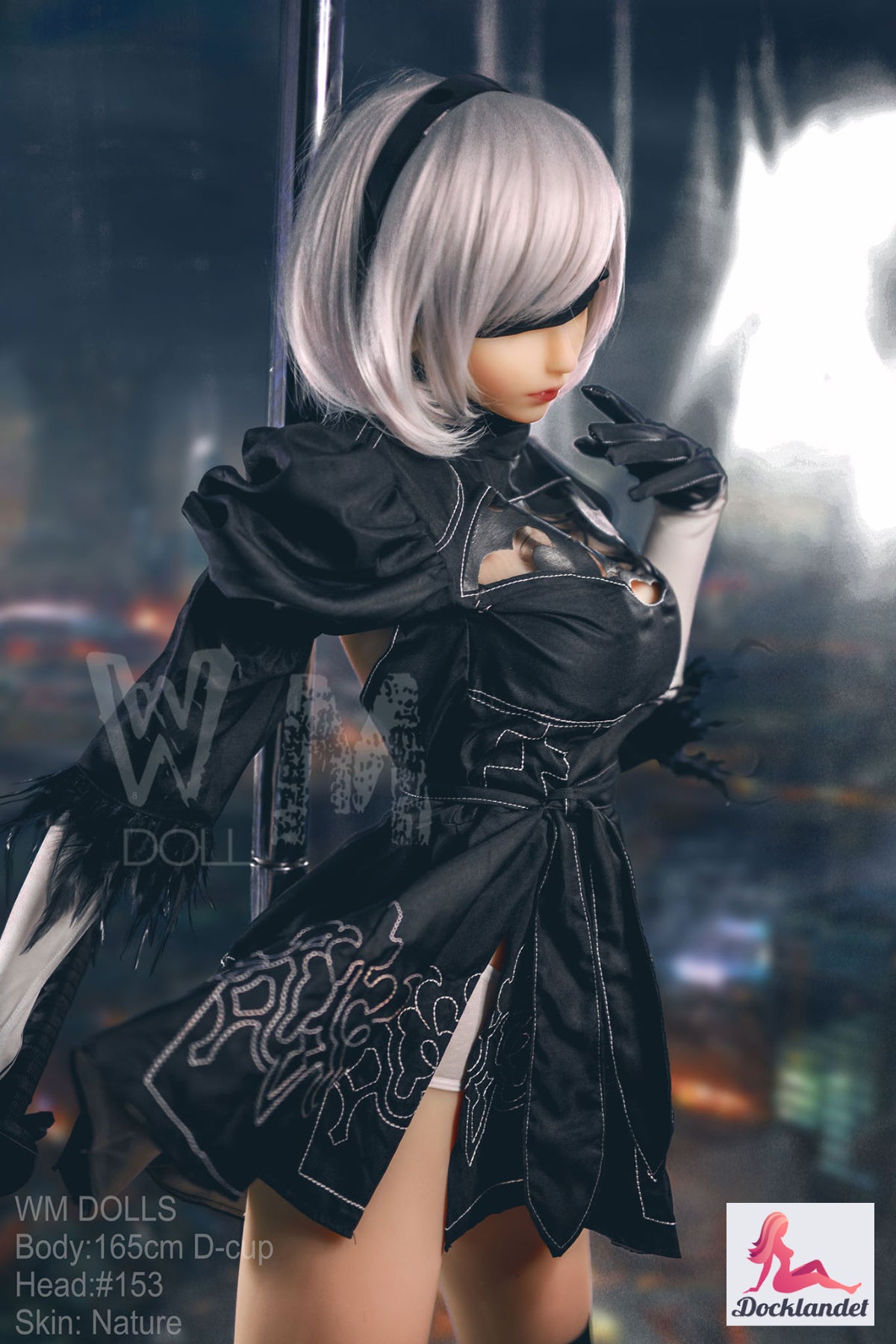 Yorha 2b sexdukke (WM-Doll 165 cm d-cup #153 TPE)