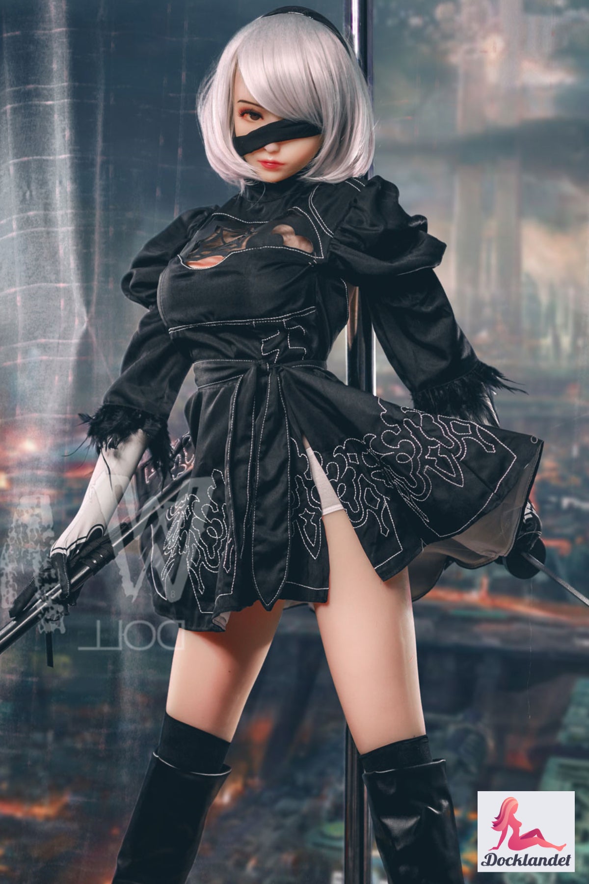 Yorha 2b sexdukke (WM-Doll 165 cm d-cup #153 TPE)