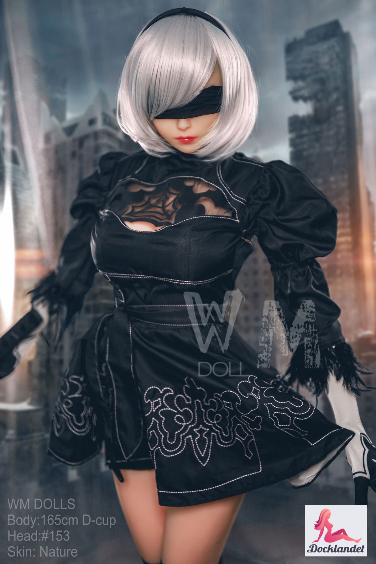 Yorha 2b sexdukke (WM-Doll 165 cm d-cup #153 TPE)