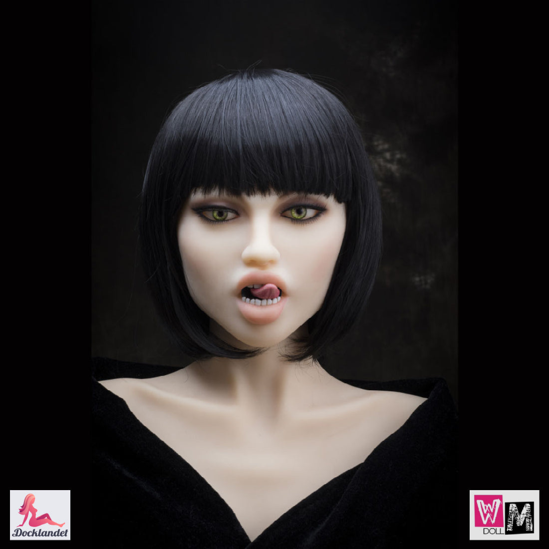 Tænder og tunge sæt (WM-Doll)