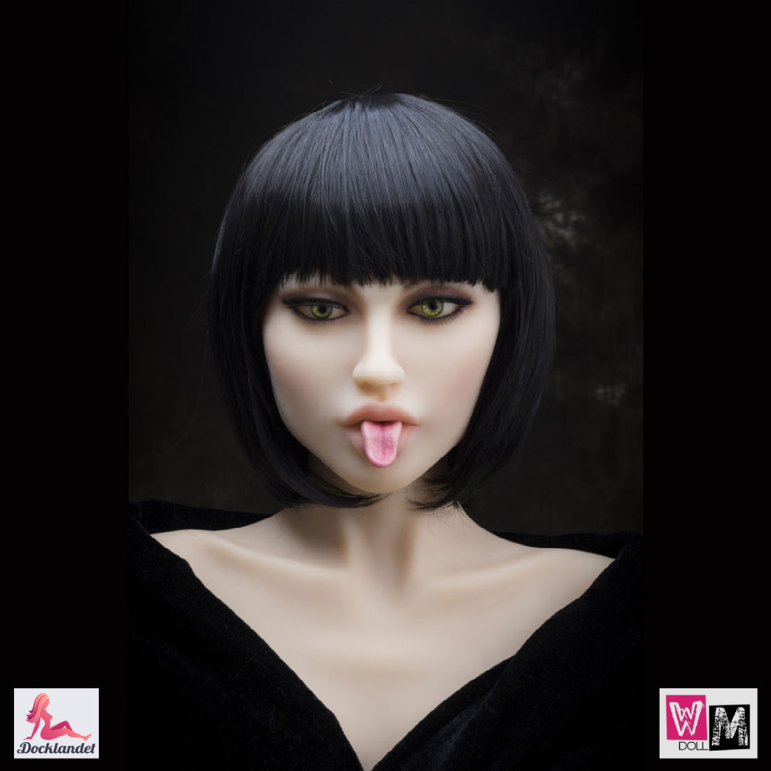 Tænder og tunge sæt (WM-Doll)