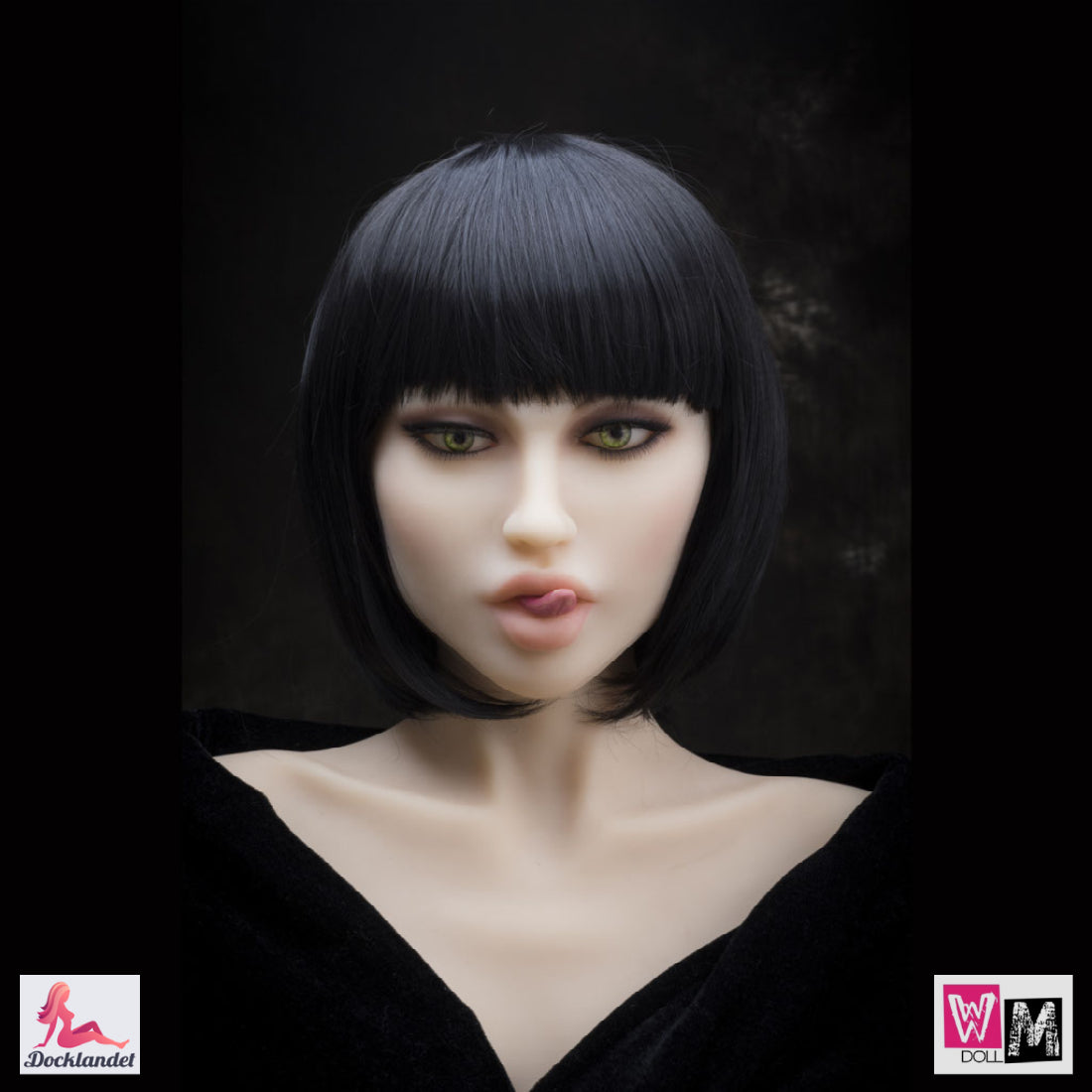 Tænder og tunge sæt (WM-Doll)