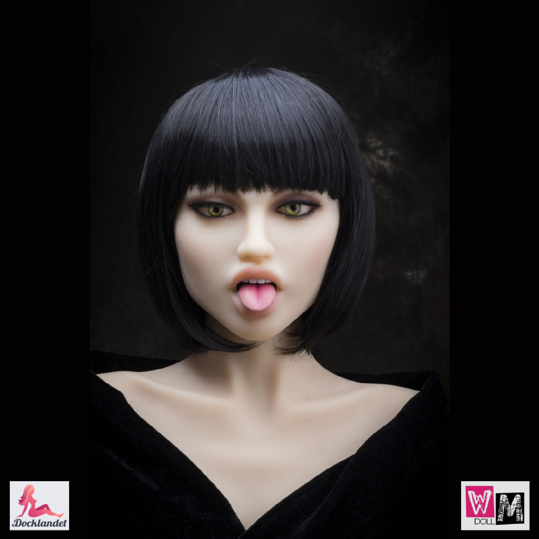 Tænder og tunge sæt (WM-Doll)