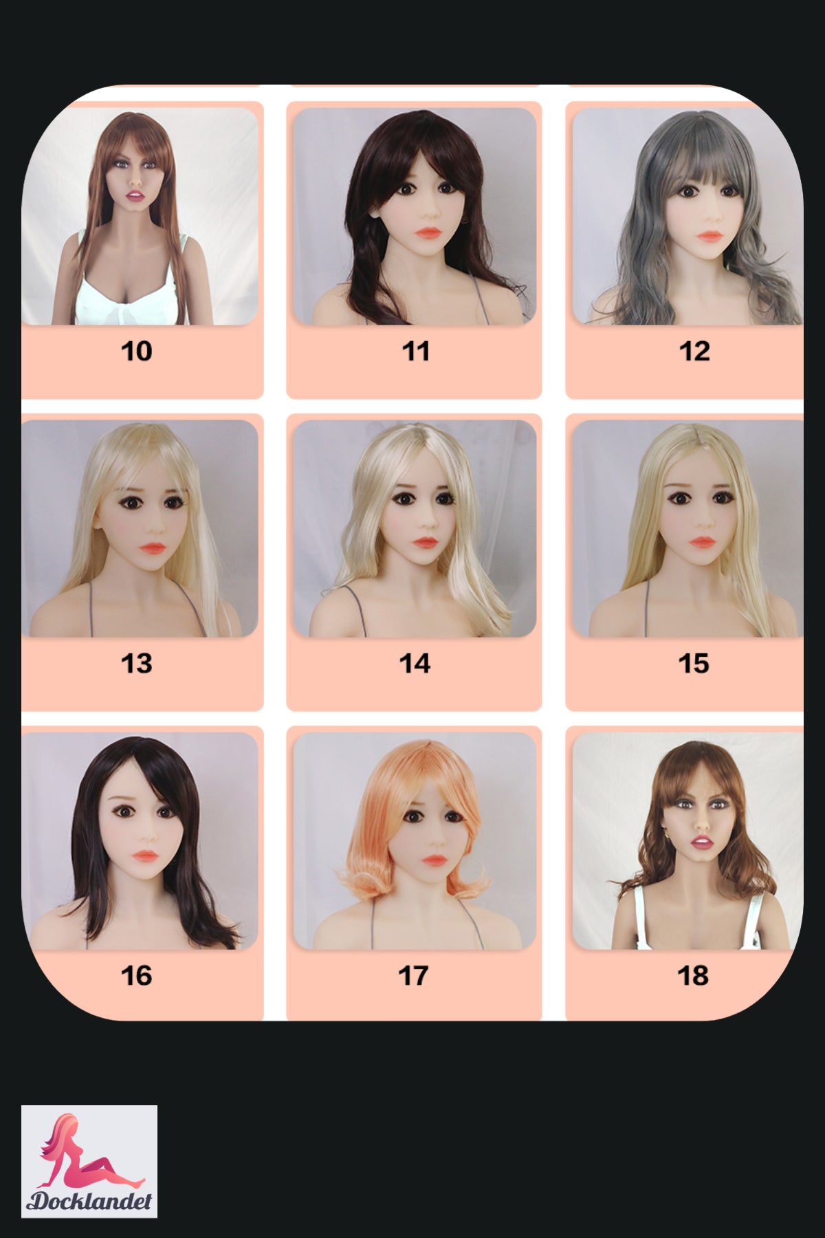 Paryk (vælg mellem 94 forskellige)