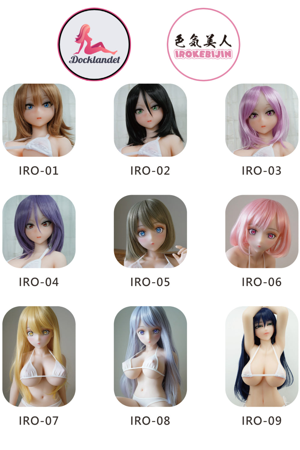 Paryk (vælg mellem 94 forskellige)