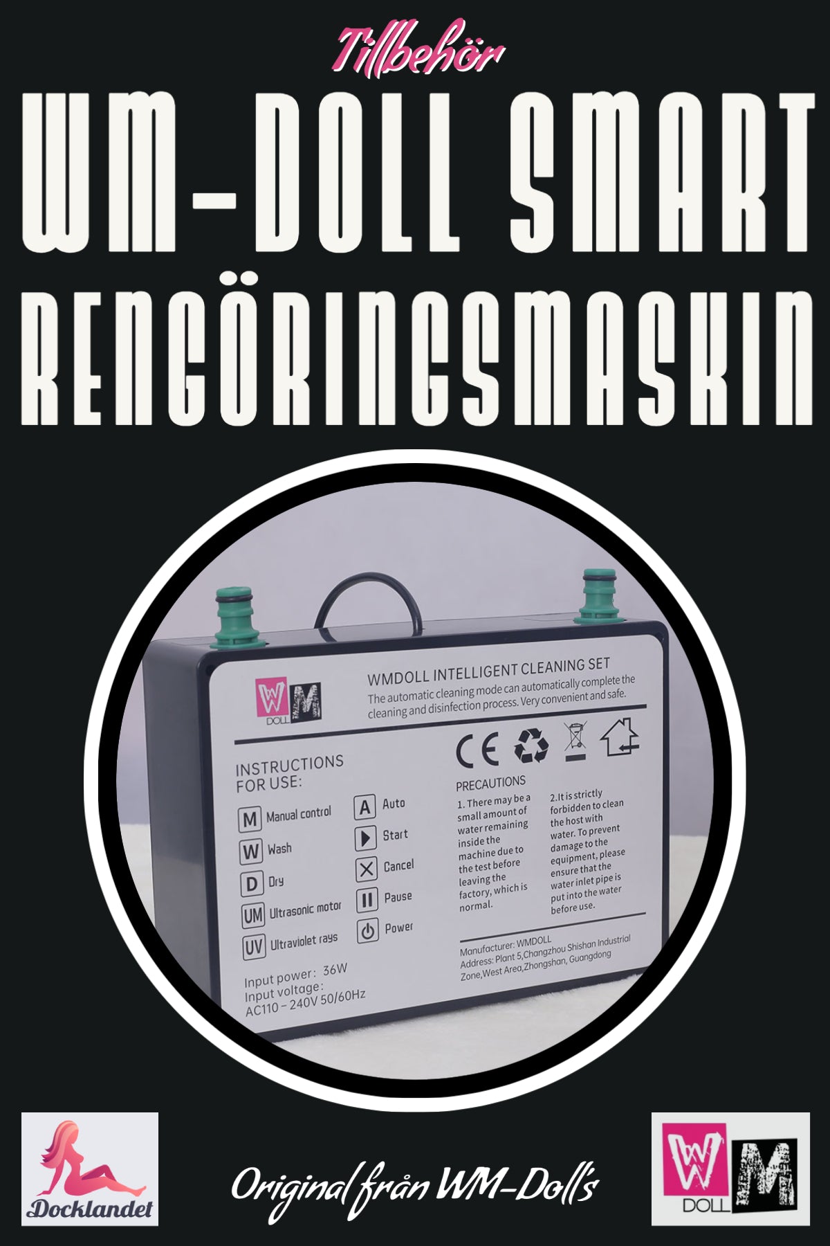 Intelligent rengøringsmaskine (WM-Doll)
