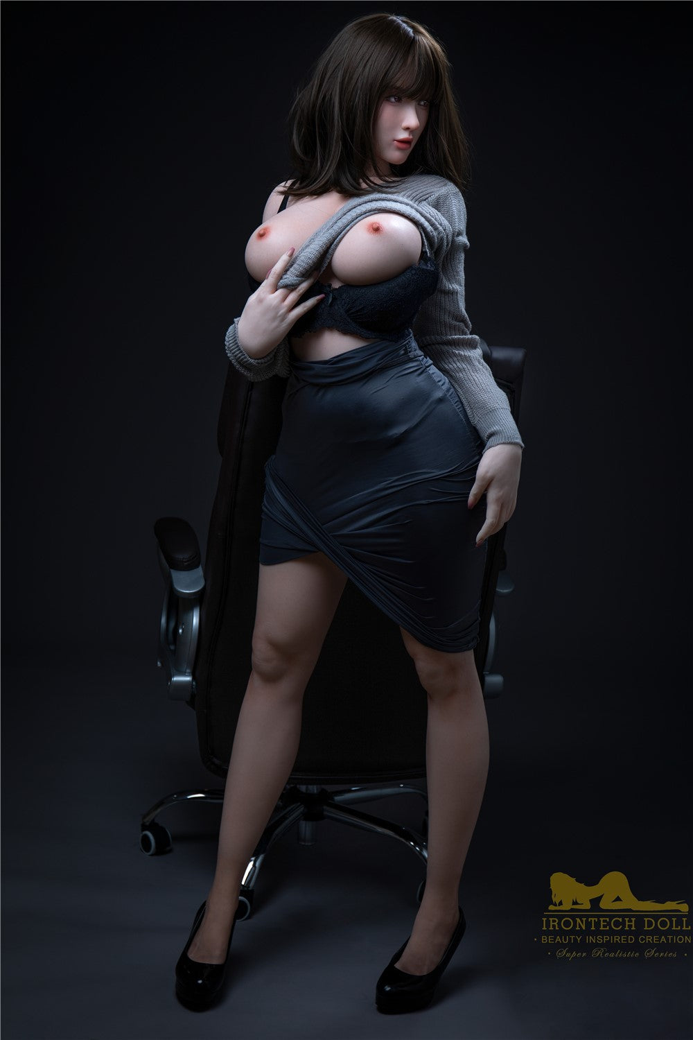 Hannah sexdukke (Irontech Doll 165 cm F-cup S1 silikone)