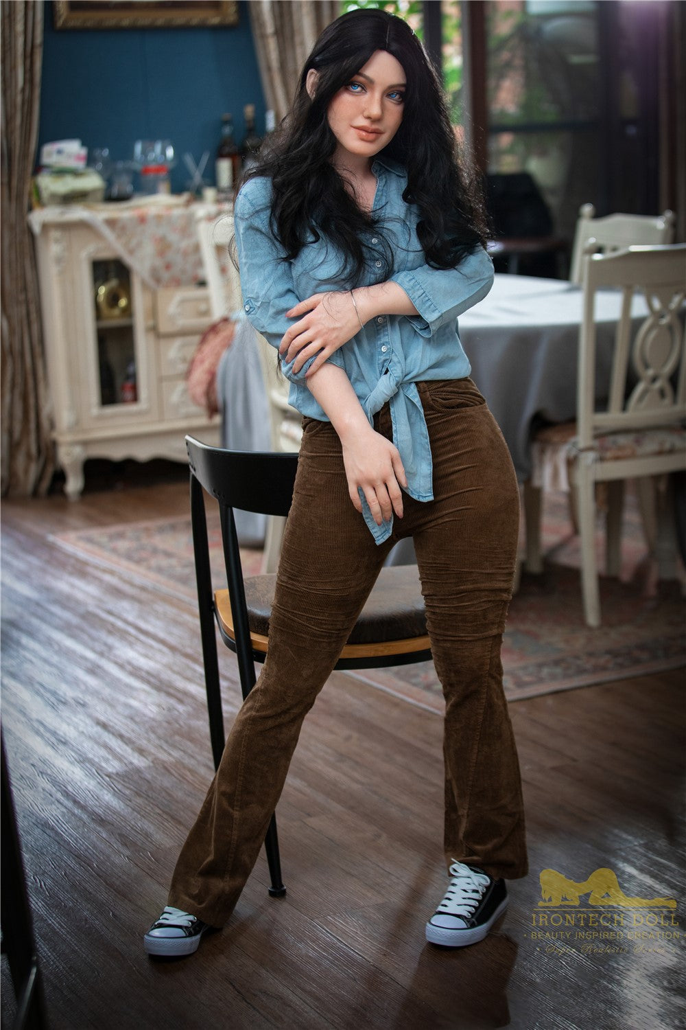 Marley sexdukke (Irontech Doll 152 cm A-cup P27 silikone)