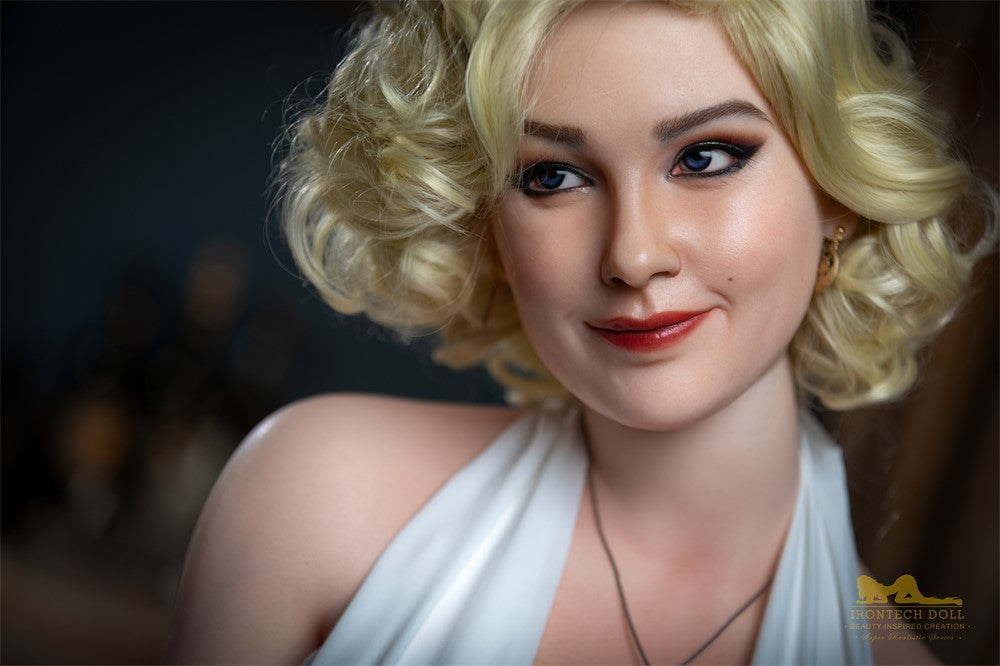 Marilyn sexdukke (Irontech Doll 164 cm e-cup S12 silikone)