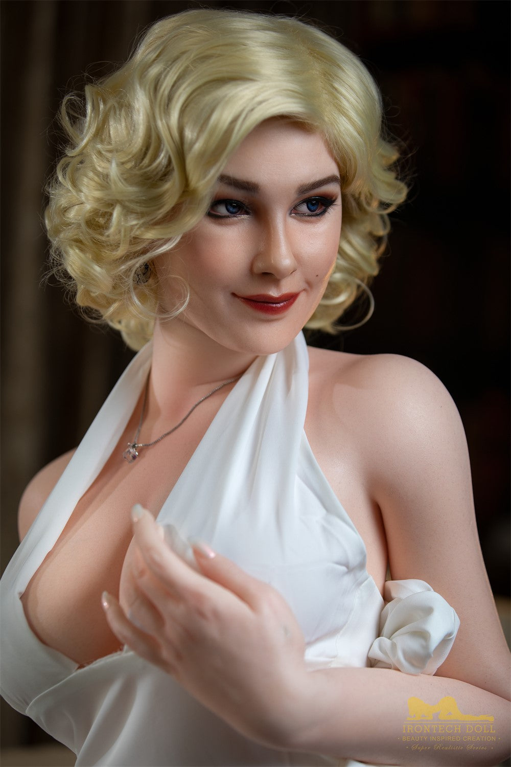 Marilyn sexdukke (Irontech Doll 164 cm e-cup S12 silikone)