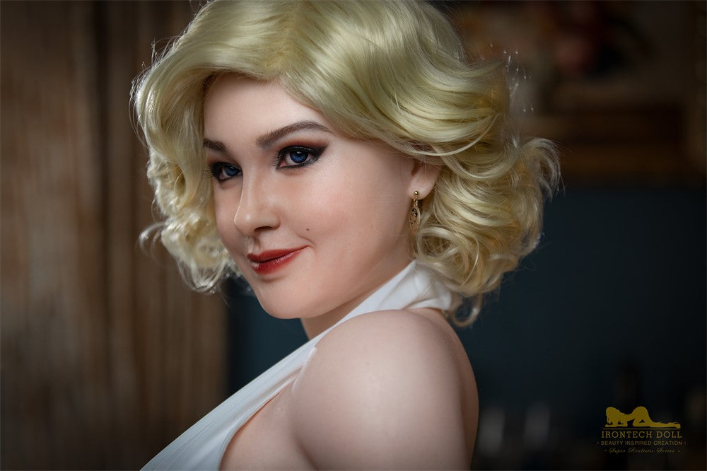 Marilyn sexdukke (Irontech Doll 164 cm e-cup S12 silikone)