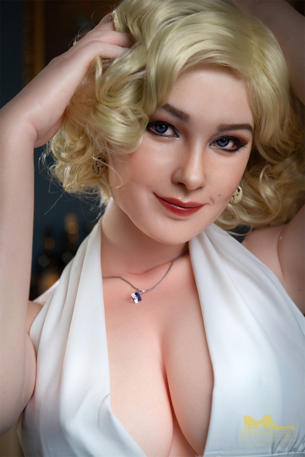 Marilyn sexdukke (Irontech Doll 164 cm e-cup S12 silikone)