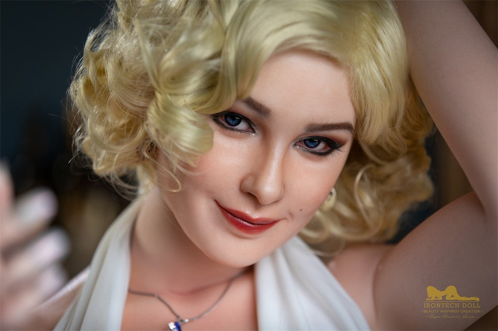 Marilyn sexdukke (Irontech Doll 164 cm e-cup S12 silikone)