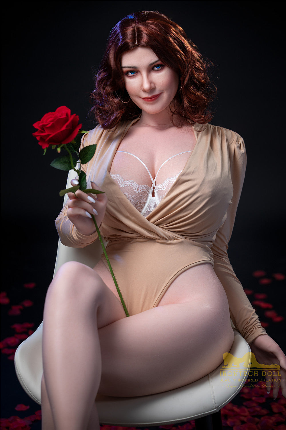 Carmel sexdukke (Irontech Doll 160 cm H-cup S12 silikone)