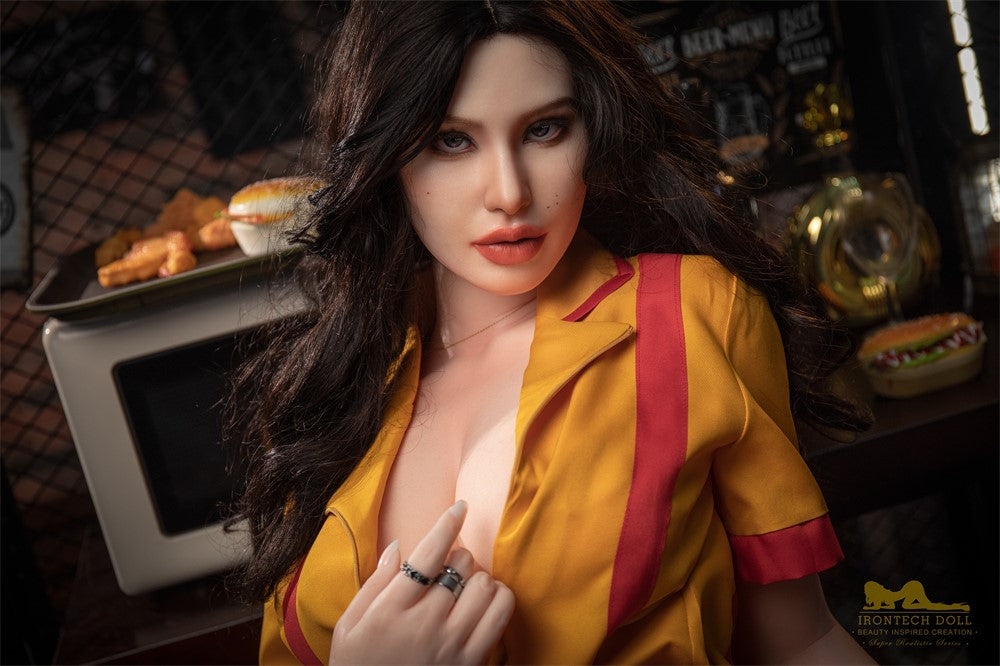 Jackie sexdukke (Irontech Doll 164 cm e-cup S19 silikone)