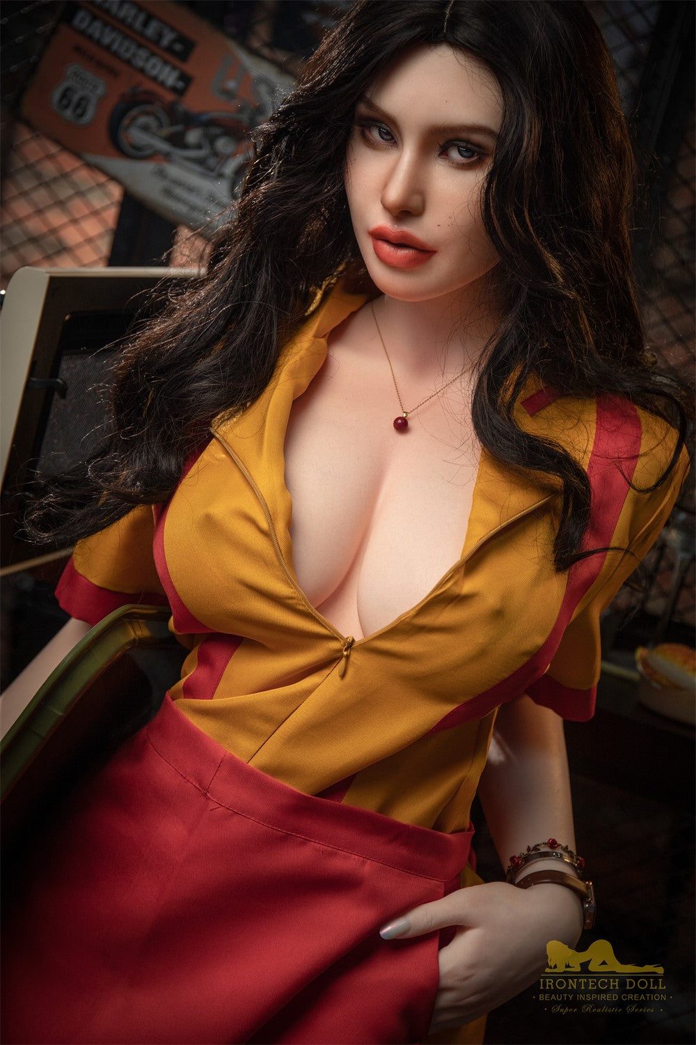Jackie sexdukke (Irontech Doll 164 cm e-cup S19 silikone)