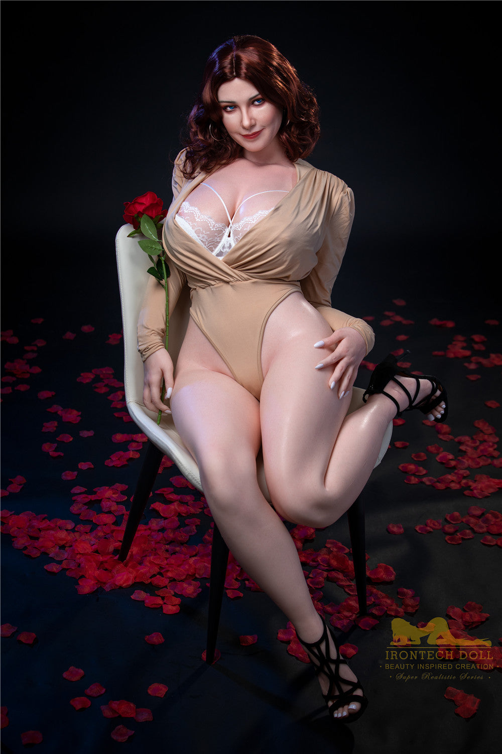 Carmel sexdukke (Irontech Doll 160 cm H-cup S12 silikone)